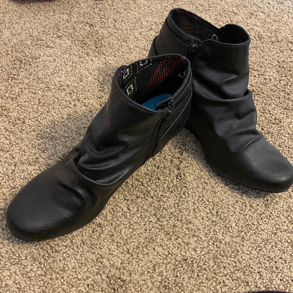 Blowfish wedge booties